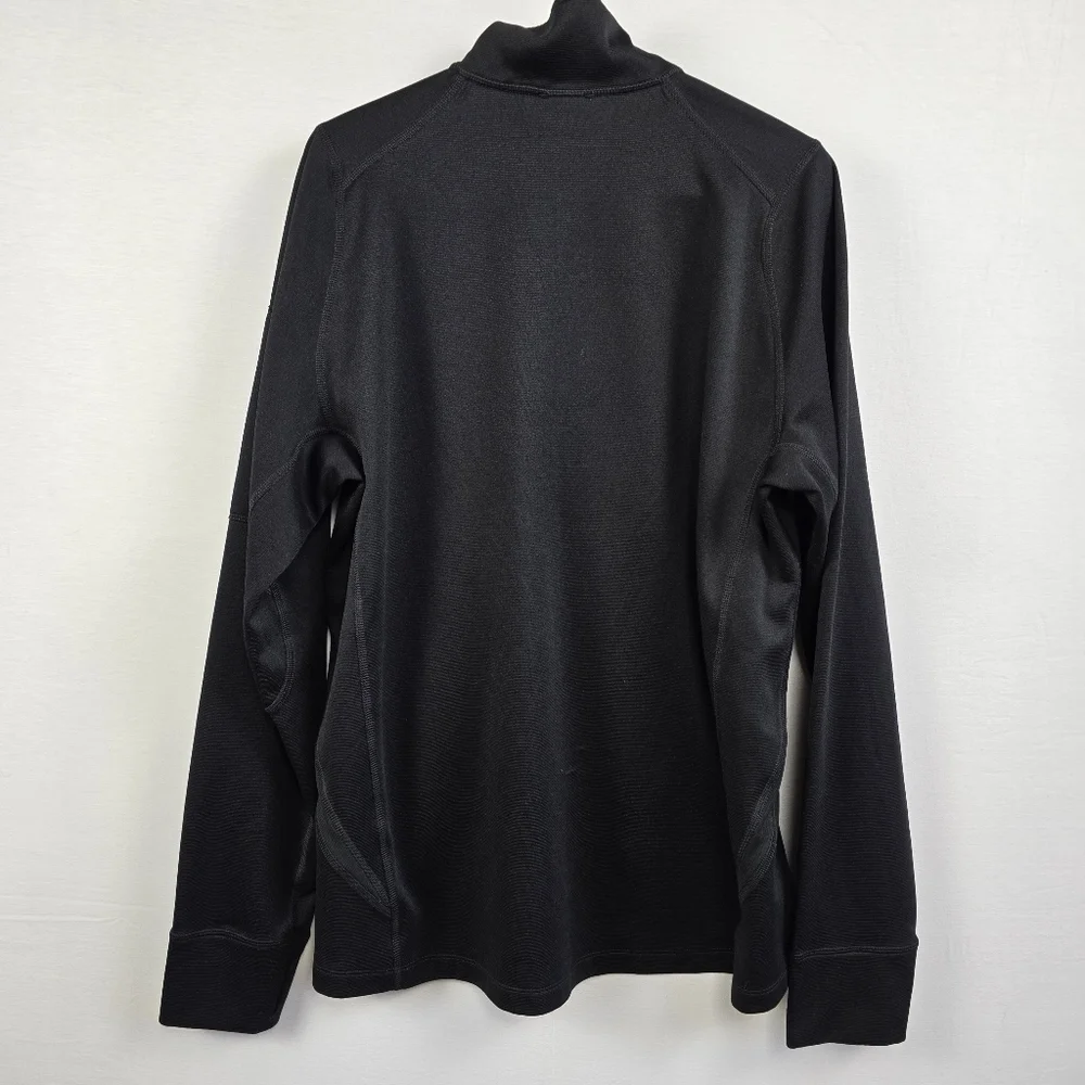 Men's The North Face Black Long Sleeve 1/4 Zip